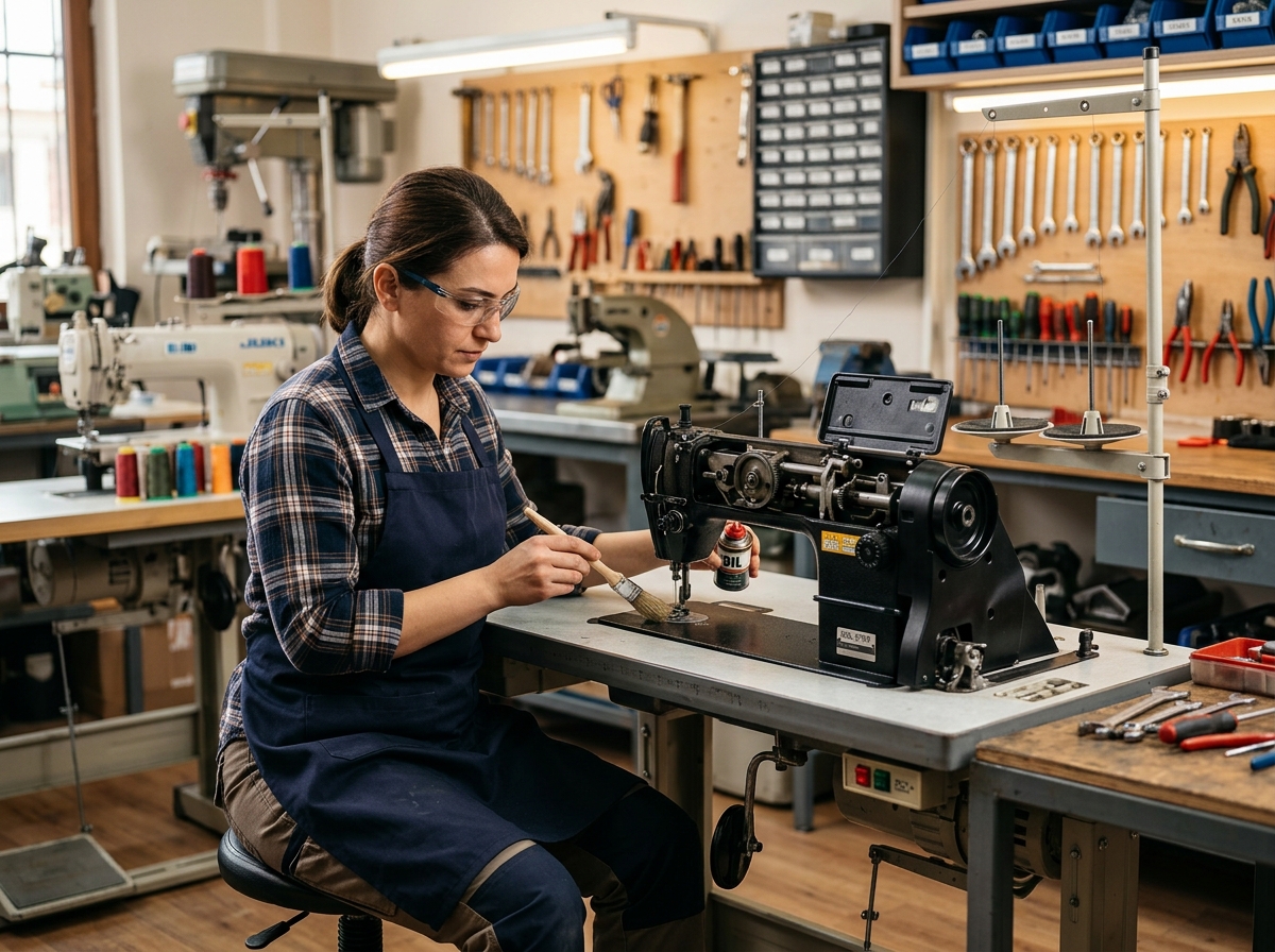 Endüstriyel Dikiş Makinesi Bakımı